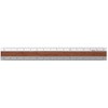 Midori Aluminum & Wood Ruler 5.9 inches (15 cm), Dark Brown A 42274006 [x2]