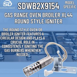 Unbranded New Gas Oven Ignitor Igniter Replacement For GE XL44 Stove