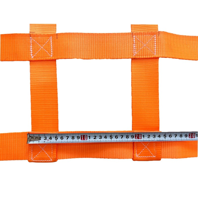 Safety Lifting Net Straps 2*2m 15cm Square Flat Nylon Sling