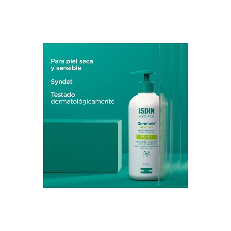 Isdin Higiene Corporal Germisdin Aloe Vera 500 ml