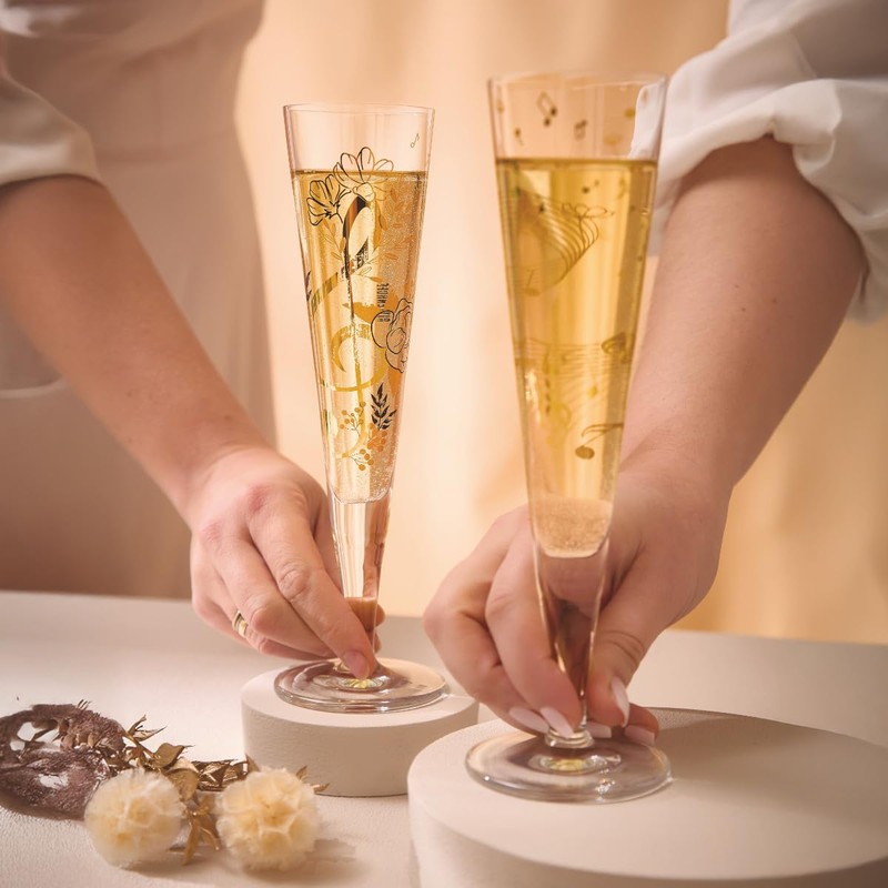 RITZENHOFF Goldnacht No. 46 1071046 Champagne Glass 200 ml with
