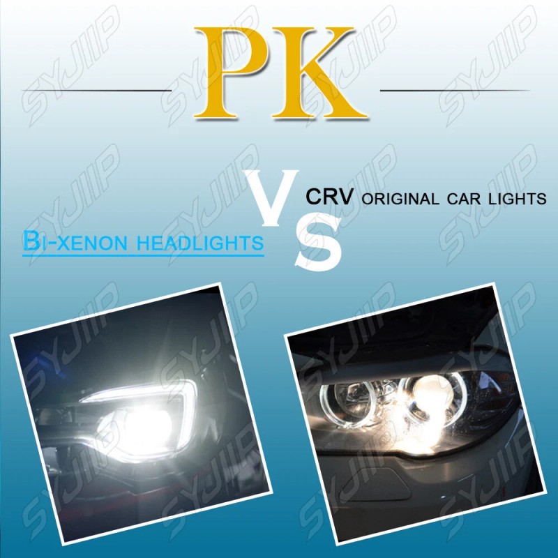 CHUSYYRAY For Hummer H3 2006-2010 6000K 4pcs LED Headlight Hi/Lo+Fog