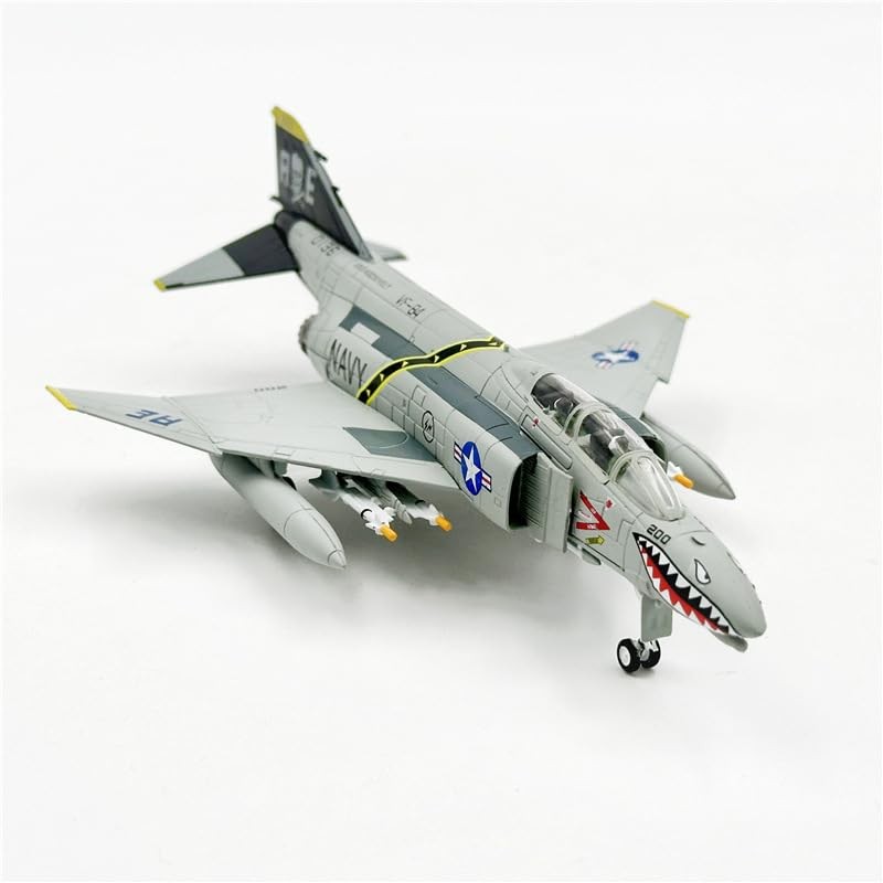 LATUROP F-4C Phantom II Fighter Jet Model, 1:100 Metal Diecast