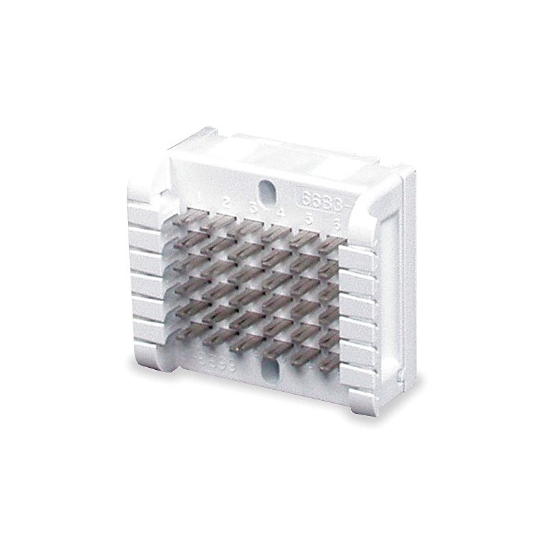 Wiring Block, 6-Pair, 6 X 6 Block Size
