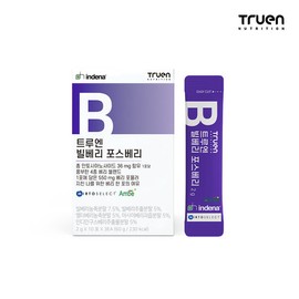 TrueN Nutrition 4-Type Berry Formula Bilberry Fosberry (30 packets) 1 Box / 4종 베리 포뮬러 빌베리 포스베리 (30포) 1박스
