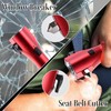 Unicumoo Car Flashlights for Emergencies, Window Breaker Seatbelt Cutter Multifunction