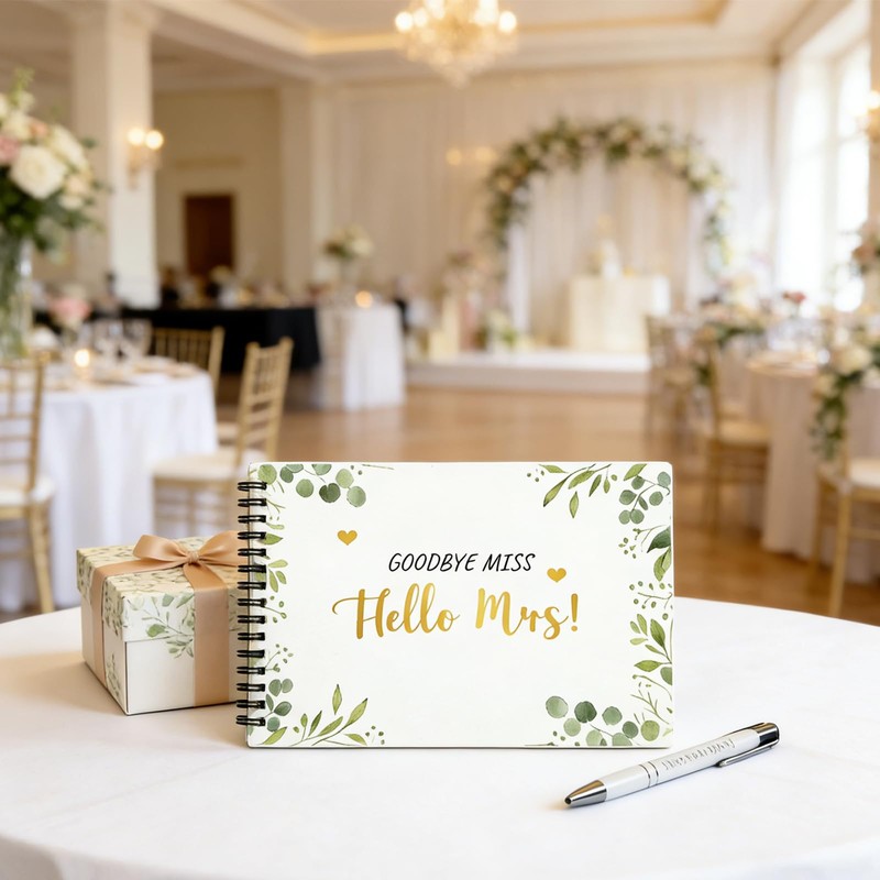 Hen Party Accessories Guest Book & Pen Set, Hen Do