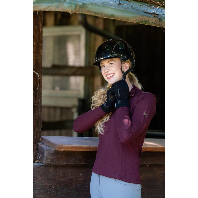 Roeckl Sports Riding Gloves Widnes, Leisure Winter Gloves, Black 8