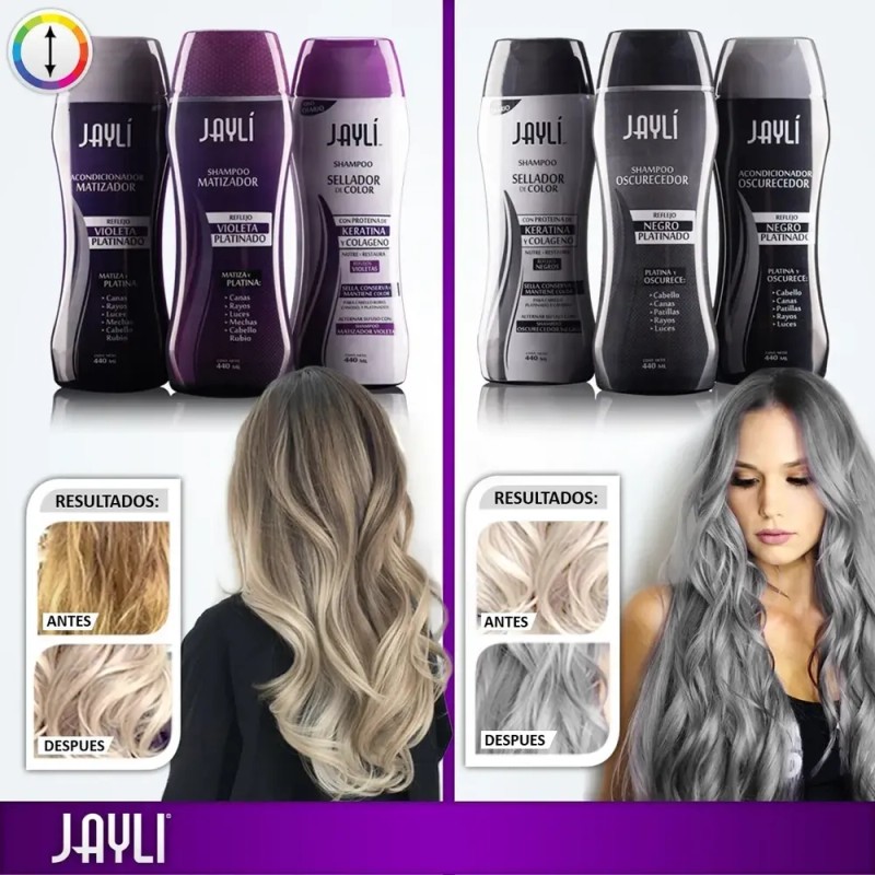 Shampoo Matizador Violeta (morado) Jayli 270 Ml