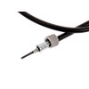 Speedometer Cable SR2 (2x M10x1) Black 750 mm Long (German