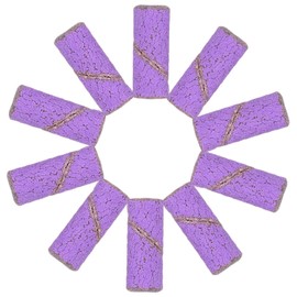 IWOWHERO Sanding Bands for Manicure 50 Pcs Mini Nail Sanding Bands Steel Head Nail Grinder