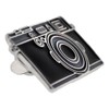 PinMart Trendy Black Camera Photography Lover Enamel Lapel Pin
