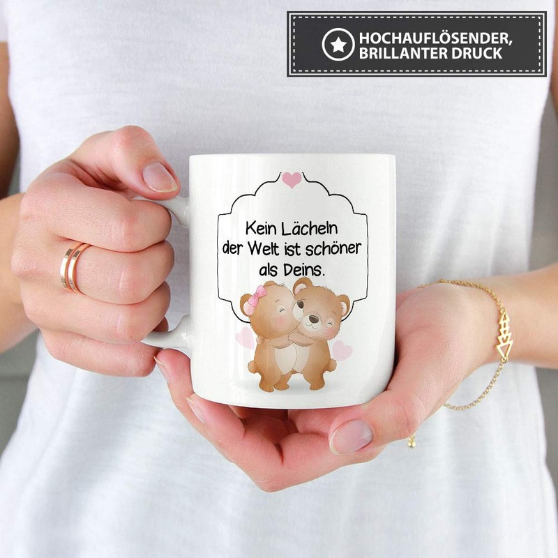 Cup Bear Thank Love