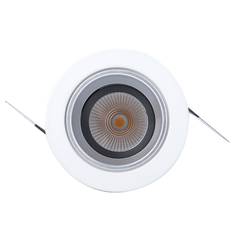 AC100-277V 7W Warm White LED Recessed Lamp Ceiling Light Downlight