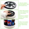 Turntable Organiser, 21 cm Diameter Fridge Rotating Plate, 360° Rotating