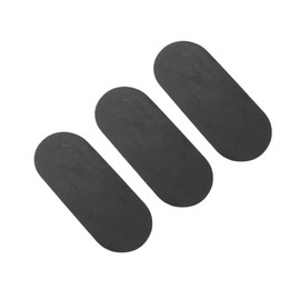 TUCKBOLD 3pcs PVC Kayak Repair Patches for Inflatable Boats Canoe Black Automotive Parts