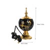 CVUTOVO Electric Incense Burner Vintage Aroma Burner Ceramic Plug-in Incense