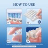 DanTicy Orthodontic Wax for Braces, Dental Wax, Pre-Cut Bowl Shape