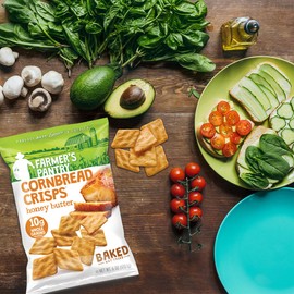 Cornbread Crisps, Honey Butter, 6 oz, 12 Count