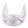 Inflatable Swimming Ring Sequin Swim Angel Wing Shiny Floating Tube
