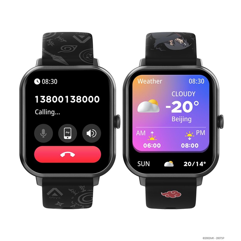 Abyx Fit Touch 3 Naruto Edition Smartwatch - 1123 Modes,