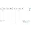 Quo Vadis - 1 Equology Recycled Multilingual Weekly Planner Refill