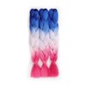 Ombre Braiding Hair 24 Inch Synthetic Hair Extensions for Braiding