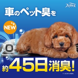 Febreze Air Freshener for Cars, Easy Clip, For Pet Odors, Fresh Air, 0.8 fl oz (2.2 ml) x 4 Packs