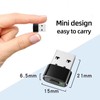 Sisyphy Mouse Jiggler USB A Port, Undetectable Mouse Emulator Auto