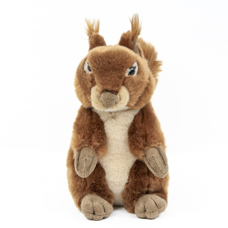 Teddys Rothenburg Uni-Toys Squirrel 23 cm Cuddly Toy Plush Squirrel