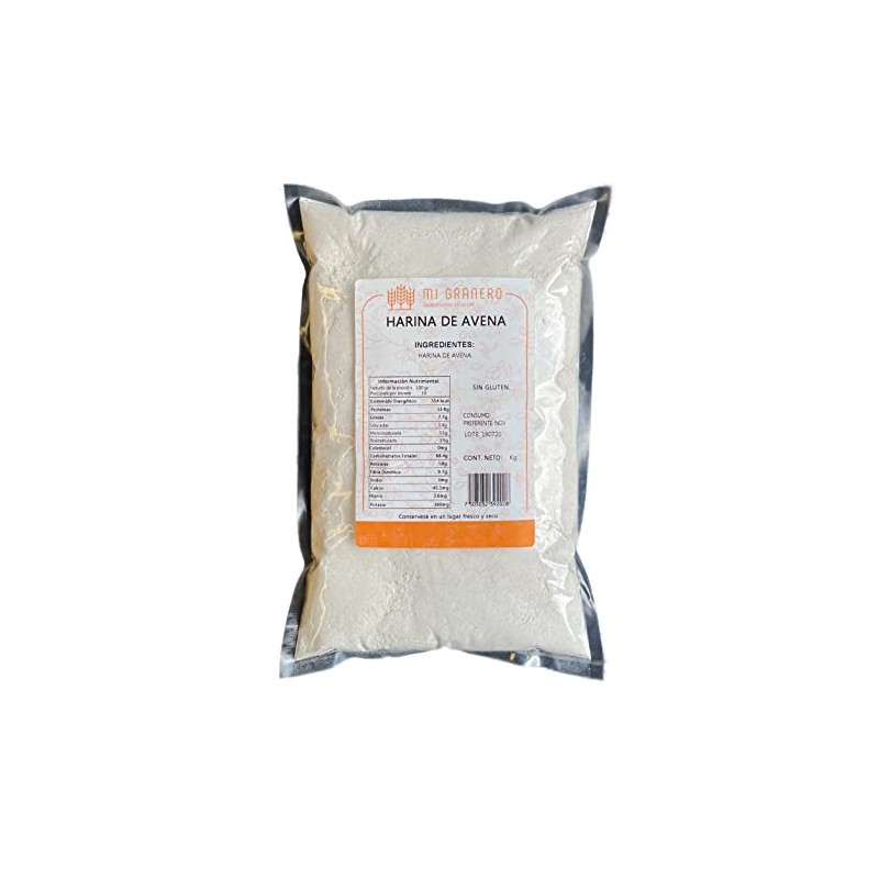 Harina de Avena Natural 500 gramos