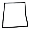 Atosa W0404565 Door Gasket, 24 1/2 x 26 7/8, Easy
