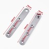 GOZOLA 4-Pack 360° Rotatable Door Pivot Hinges | Stainless Steel