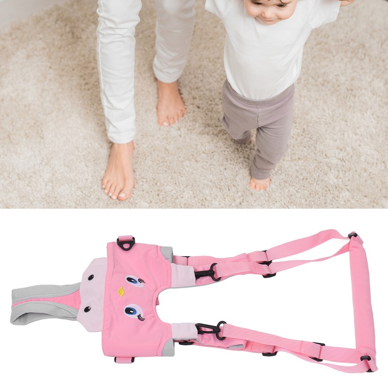Baby Walking Harness Cartoon Handheld Toddler Walk Learning Helper Assistant