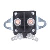 Starter Solenoid Relay, Mower Starter Solenoid with 2 Hole Bracket,