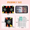 Trading Card Binder 4-Pocket, Hold 400 Cards Collectible Trading Card