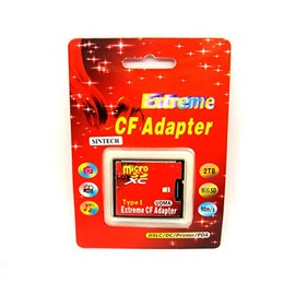 Sintech Single Micro SD Card to UDMA CF Adapter