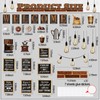 Qilery Coffee Motivational Bulletin Board Set Industrial Inspirational Welcome Classroom