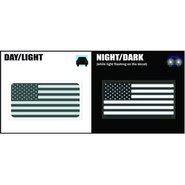 Pair | Reflective Support Our Troops and Forces US Flag Hard Hat Decals | Motorcycle Shield Helmet Decals | Badge Labels | Toolbox Diesel Mechanic Shop Decals | 2” x 2” Vinyl Decals