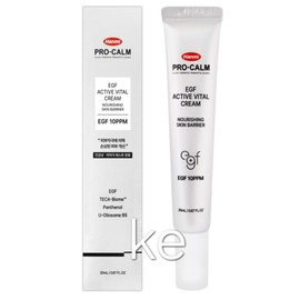 프로캄 EGF 액티브 바이탈 크림 이지에프 피부과 재생 손상 흔적 제거 레이저 시술 후 크림, 20ml, 1개 Procam EGF Active Vital Cream EGF Dermatological Regeneration Damage Trace Removal Cream After Laser Treatment, 20ml, 1 piece