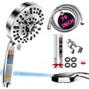 Filtered Shower Head with Handheld, High Pressure 10 Spray Mode