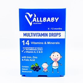 Multivitamin Drops for Babies (4-12 Months) – 14 Essential Vitamins & Minerals for Healthy Growth
