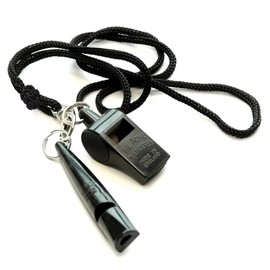 ACME Whistle Set | Dog Whistle No. 211.5 and Whistle No. 560 with Whistle Band Black | Dog Training, Hunting Dogs