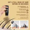 gowwim Hair Fibers with Spray Applicator Pump 2-in-1 Kit for