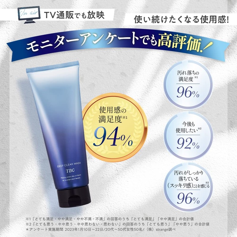 TBC Deep Clear Wash 7.8 oz (220 g) (Mineral Clay