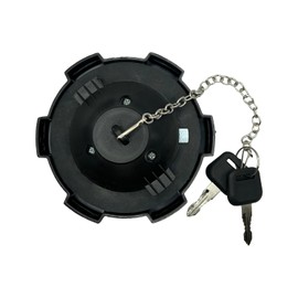 Aligoparts VOLVO DAF MERCEDES MAN BLACK METAL FUEL CAP 80MM SCREW LOCK COMMERCIAL VEHICLE