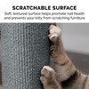 Furhaven Wrap Around Scratching Post Cover for Indoor Cats, Fits