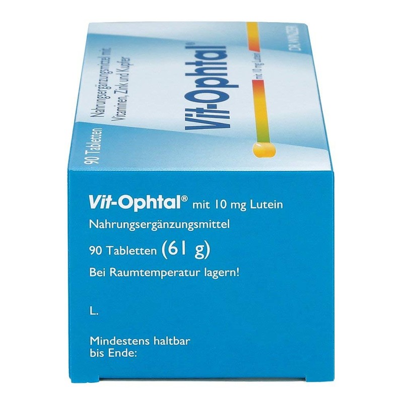 Dr. Winzer VIT OPHTAL with 10 mg Lutein Tablets