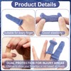 Winsyison 15pcs Cotton Finger Protectors, Elastic Fingertip Bandages for Skin