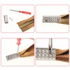 GORGECRAFT 6 Sets Belt Tip with Screw Belt Buckle End